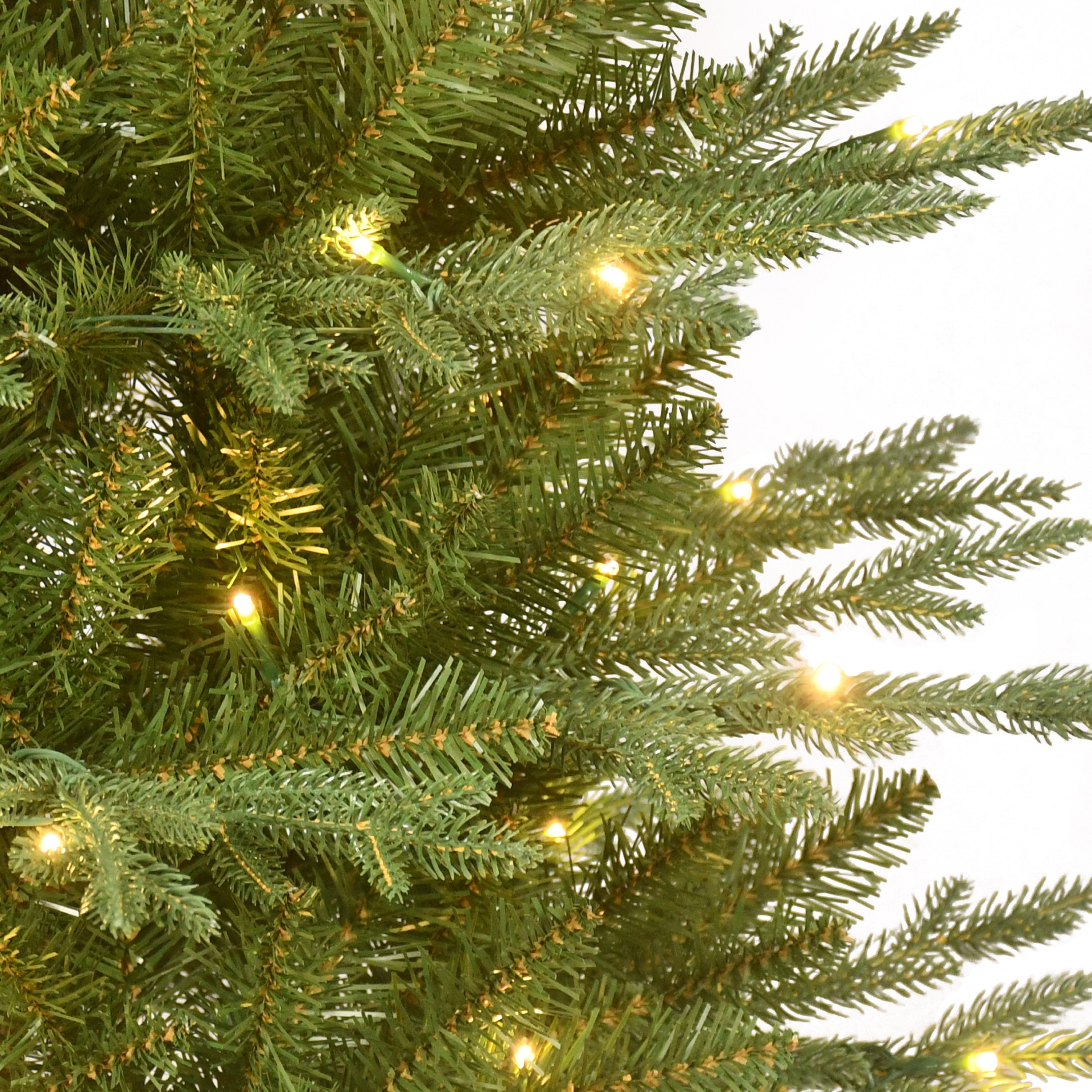 4.5' Pre-Lit Green Potted Arctic Fir Tree